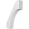 Ekena Millwork 6-in. W x 18-in. D x 30-in. H Westlake Architectural Grade PVC Knee Brace BRCP06X18X30WTL - alternate 1